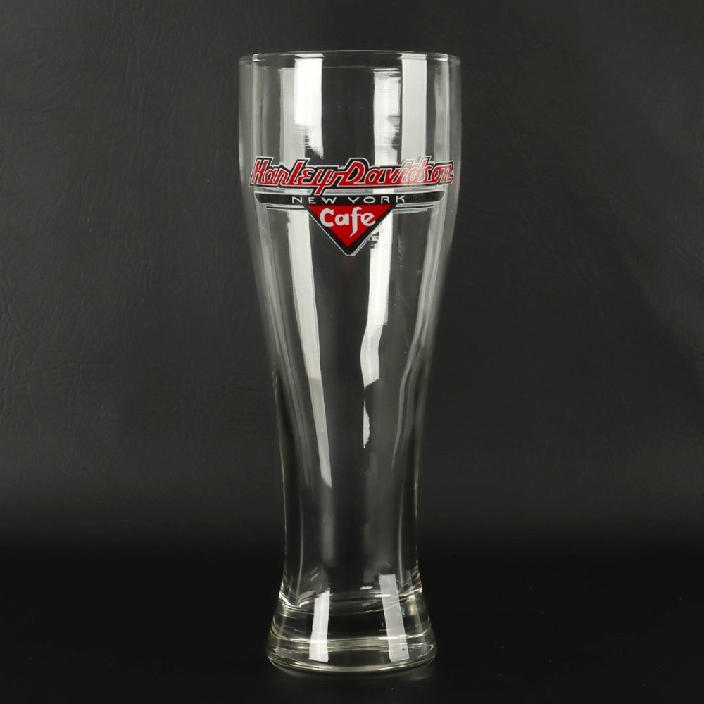 Vintage Harley Davidson New York Cafe Pilsner Glass